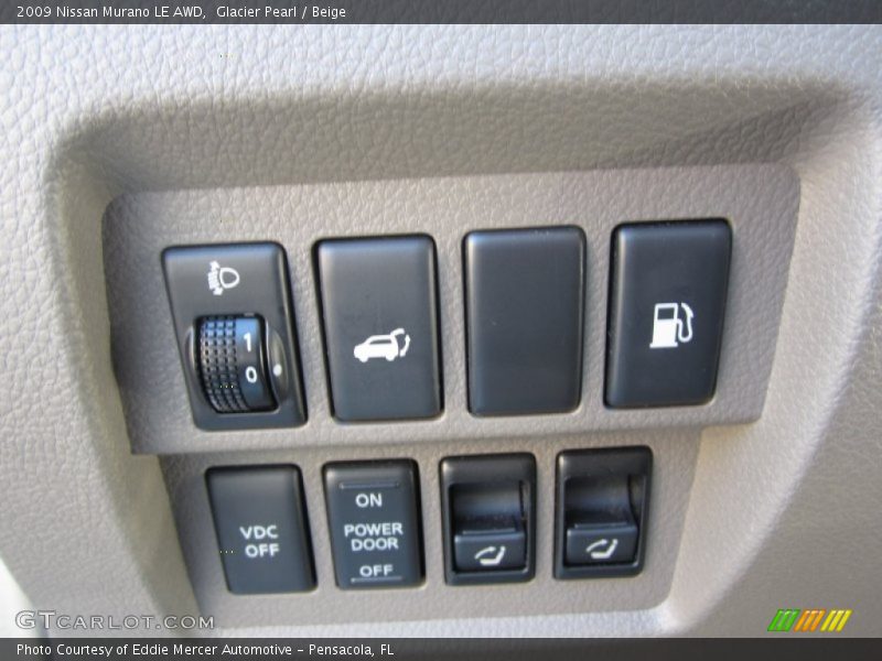 Glacier Pearl / Beige 2009 Nissan Murano LE AWD
