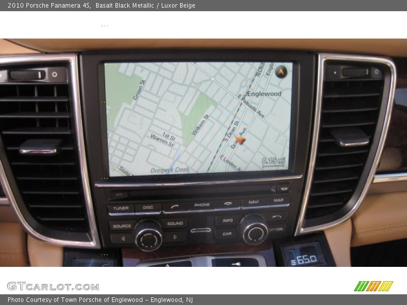 Basalt Black Metallic / Luxor Beige 2010 Porsche Panamera 4S