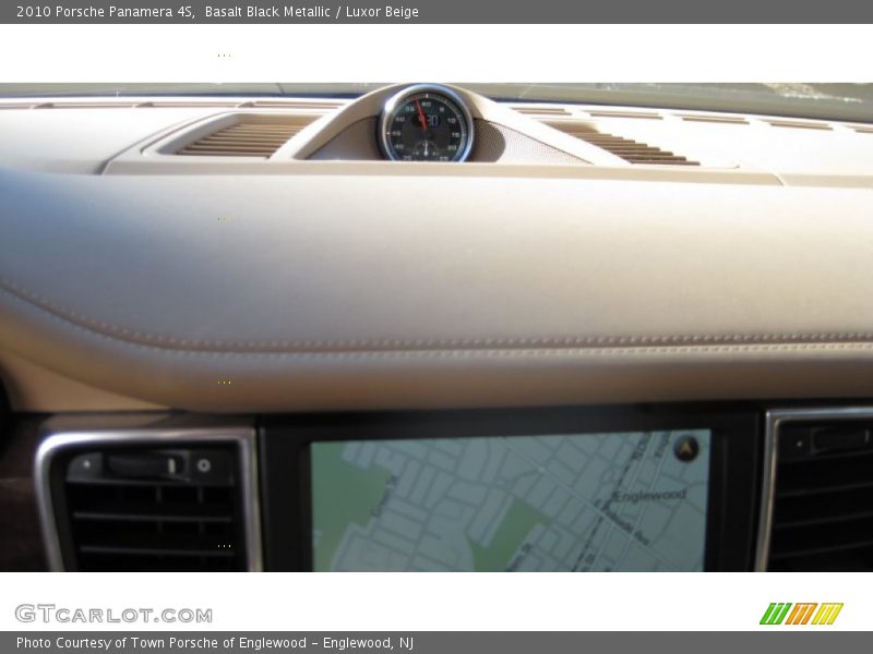 Basalt Black Metallic / Luxor Beige 2010 Porsche Panamera 4S