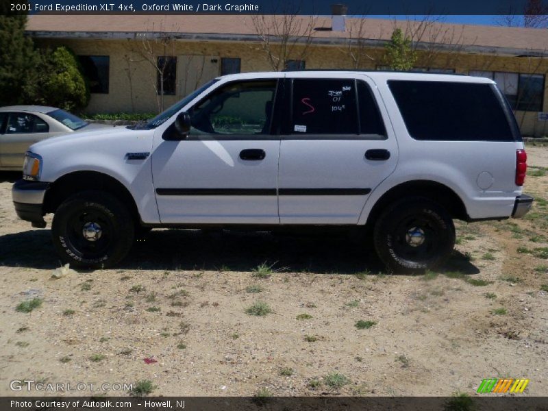 Oxford White / Dark Graphite 2001 Ford Expedition XLT 4x4