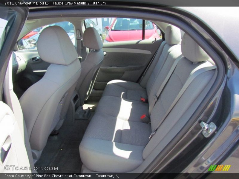 Taupe Gray Metallic / Titanium 2011 Chevrolet Malibu LS