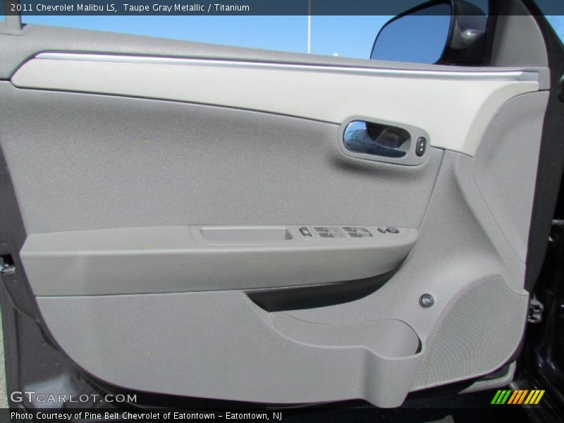 Taupe Gray Metallic / Titanium 2011 Chevrolet Malibu LS
