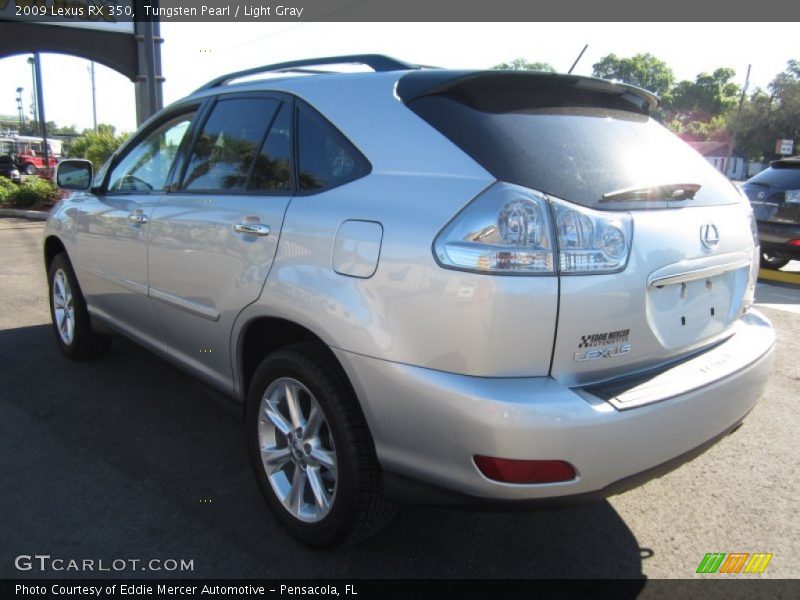 Tungsten Pearl / Light Gray 2009 Lexus RX 350