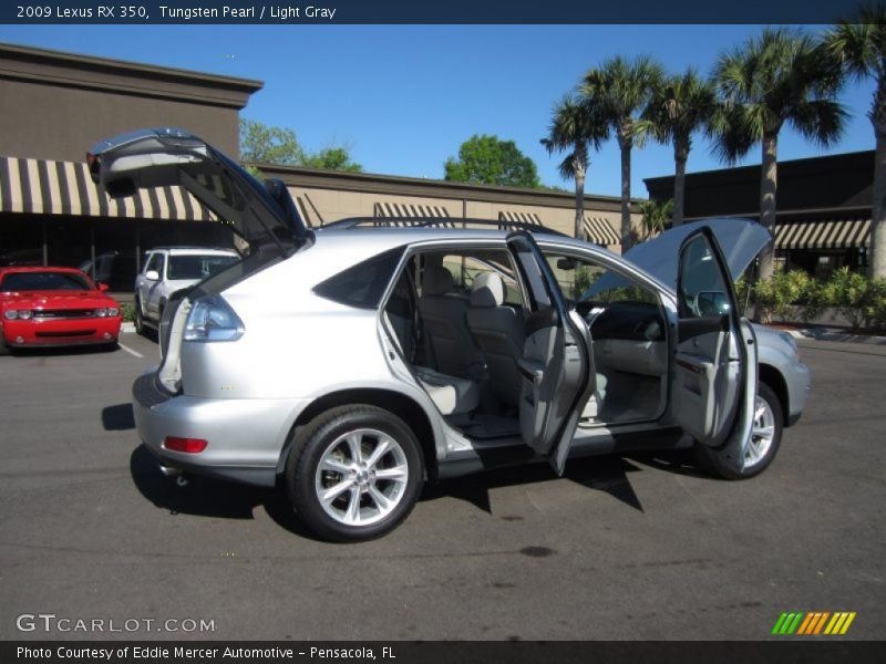 Tungsten Pearl / Light Gray 2009 Lexus RX 350