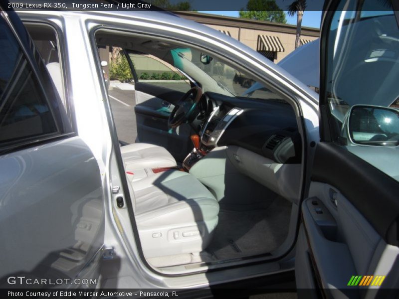 Tungsten Pearl / Light Gray 2009 Lexus RX 350