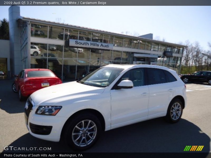 Ibis White / Cardamom Beige 2009 Audi Q5 3.2 Premium quattro