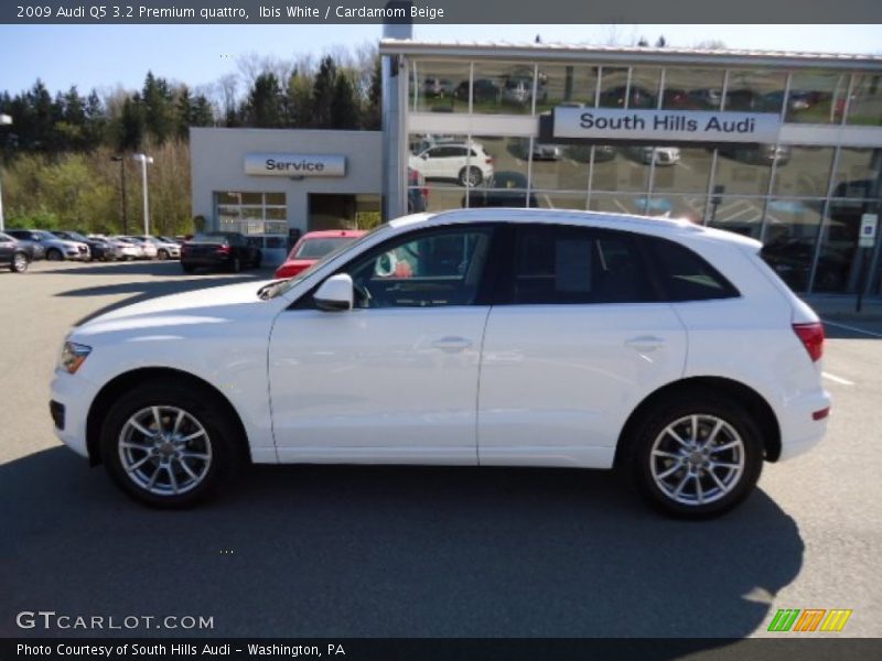 Ibis White / Cardamom Beige 2009 Audi Q5 3.2 Premium quattro