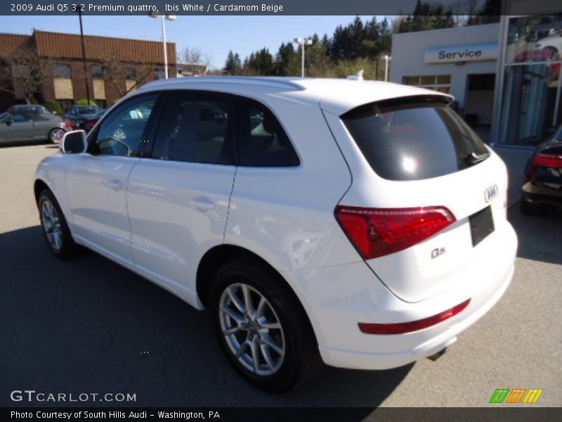 Ibis White / Cardamom Beige 2009 Audi Q5 3.2 Premium quattro