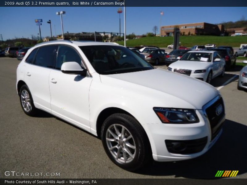 Ibis White / Cardamom Beige 2009 Audi Q5 3.2 Premium quattro