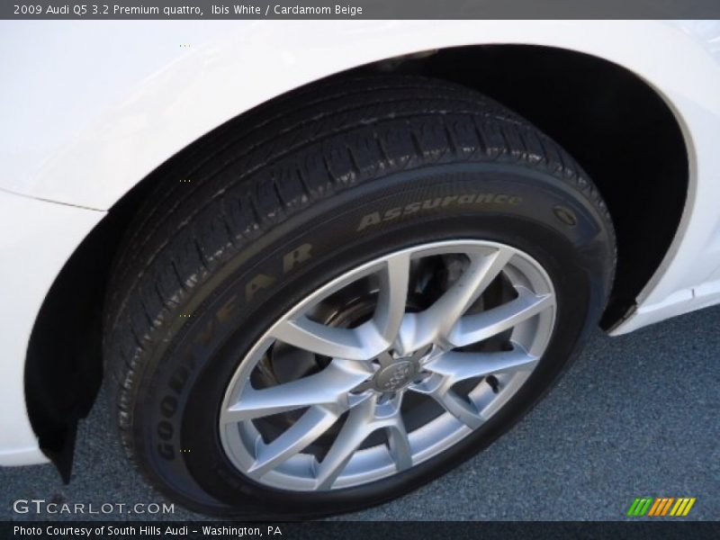 Ibis White / Cardamom Beige 2009 Audi Q5 3.2 Premium quattro