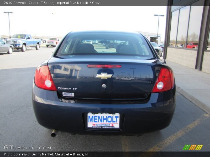 Imperial Blue Metallic / Gray 2010 Chevrolet Cobalt LT Sedan