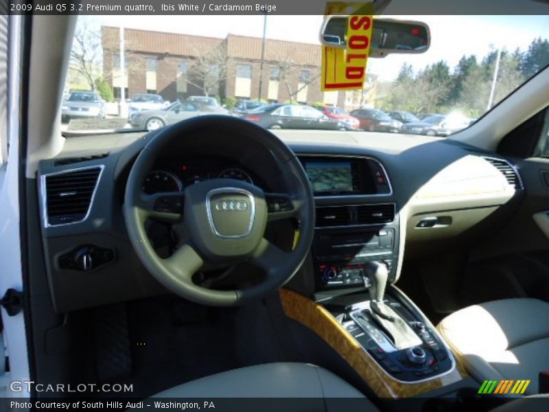 Ibis White / Cardamom Beige 2009 Audi Q5 3.2 Premium quattro