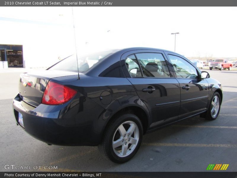 Imperial Blue Metallic / Gray 2010 Chevrolet Cobalt LT Sedan