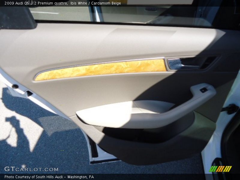 Ibis White / Cardamom Beige 2009 Audi Q5 3.2 Premium quattro