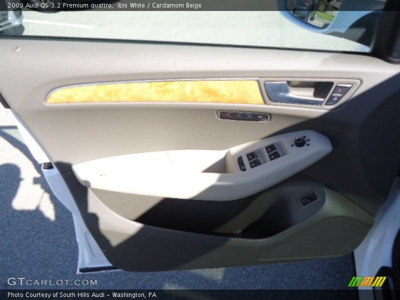 Ibis White / Cardamom Beige 2009 Audi Q5 3.2 Premium quattro