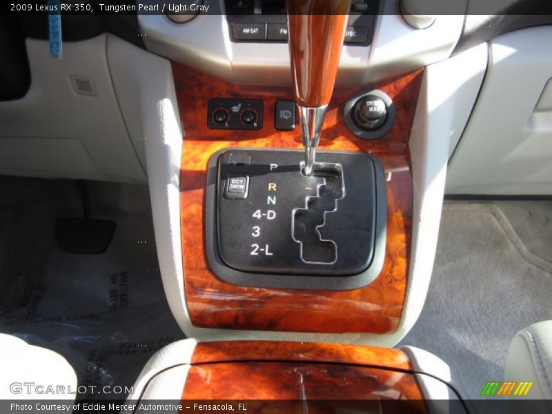 Tungsten Pearl / Light Gray 2009 Lexus RX 350