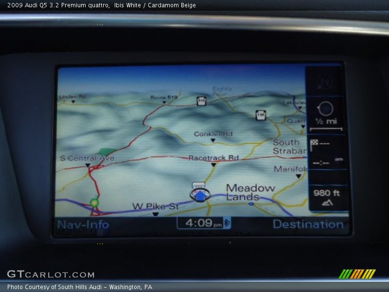 Ibis White / Cardamom Beige 2009 Audi Q5 3.2 Premium quattro