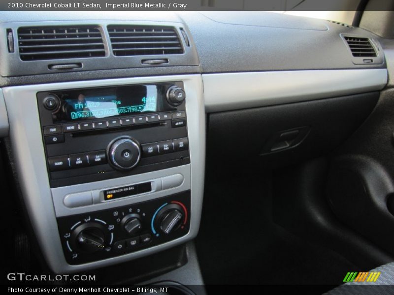 Imperial Blue Metallic / Gray 2010 Chevrolet Cobalt LT Sedan
