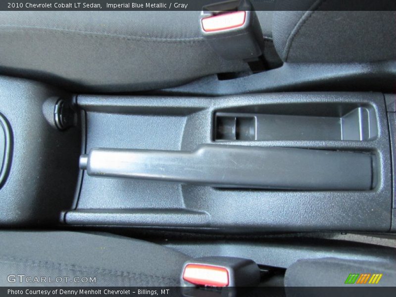 Imperial Blue Metallic / Gray 2010 Chevrolet Cobalt LT Sedan