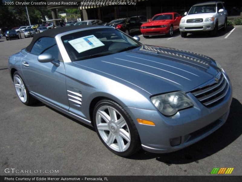 Machine Grey / Dark Slate Grey 2005 Chrysler Crossfire Limited Roadster