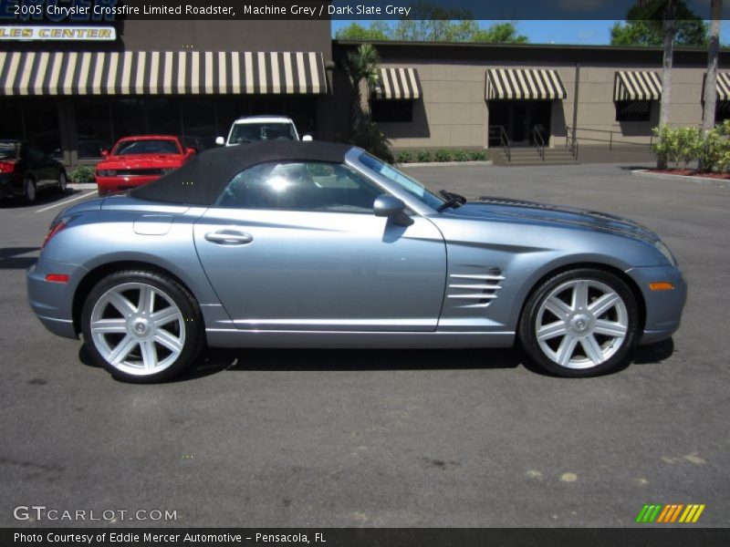Machine Grey / Dark Slate Grey 2005 Chrysler Crossfire Limited Roadster