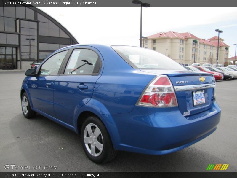 Bright Blue / Charcoal 2010 Chevrolet Aveo LS Sedan