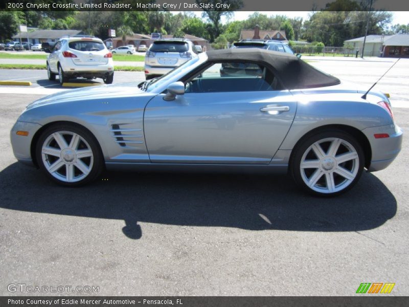 Machine Grey / Dark Slate Grey 2005 Chrysler Crossfire Limited Roadster