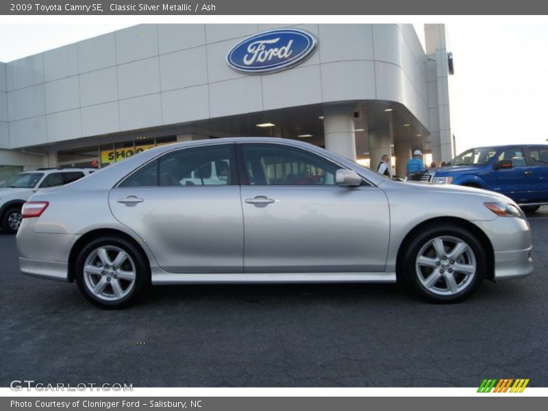 Classic Silver Metallic / Ash 2009 Toyota Camry SE