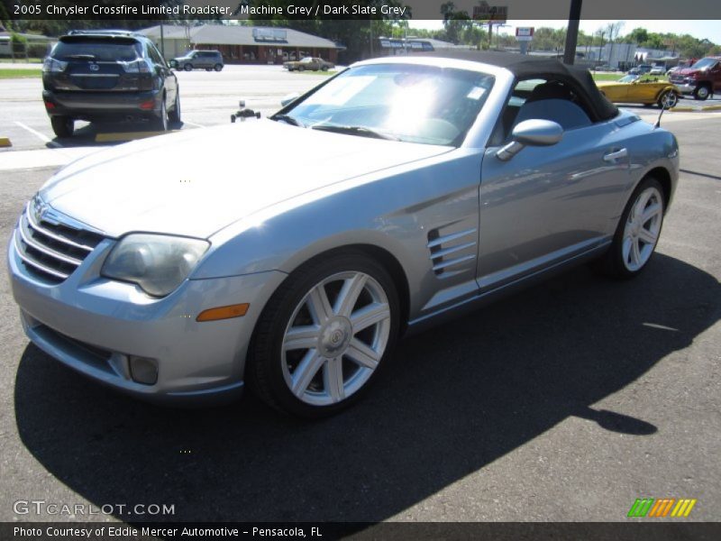 Machine Grey / Dark Slate Grey 2005 Chrysler Crossfire Limited Roadster