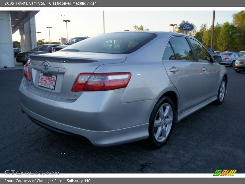 Classic Silver Metallic / Ash 2009 Toyota Camry SE