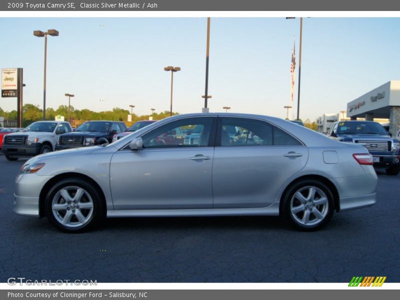 Classic Silver Metallic / Ash 2009 Toyota Camry SE
