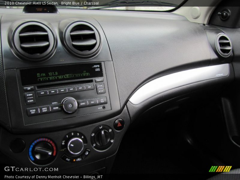 Bright Blue / Charcoal 2010 Chevrolet Aveo LS Sedan