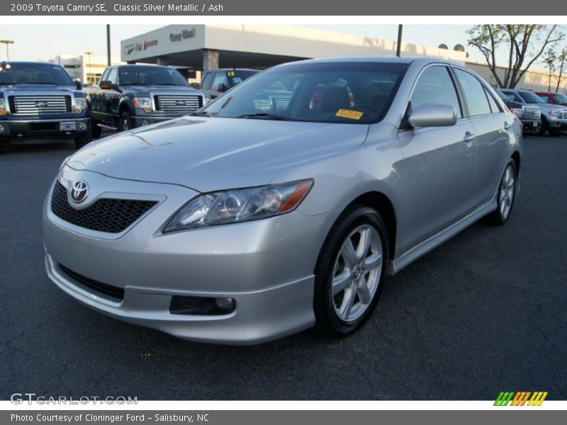 Classic Silver Metallic / Ash 2009 Toyota Camry SE
