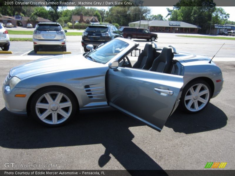 Machine Grey / Dark Slate Grey 2005 Chrysler Crossfire Limited Roadster