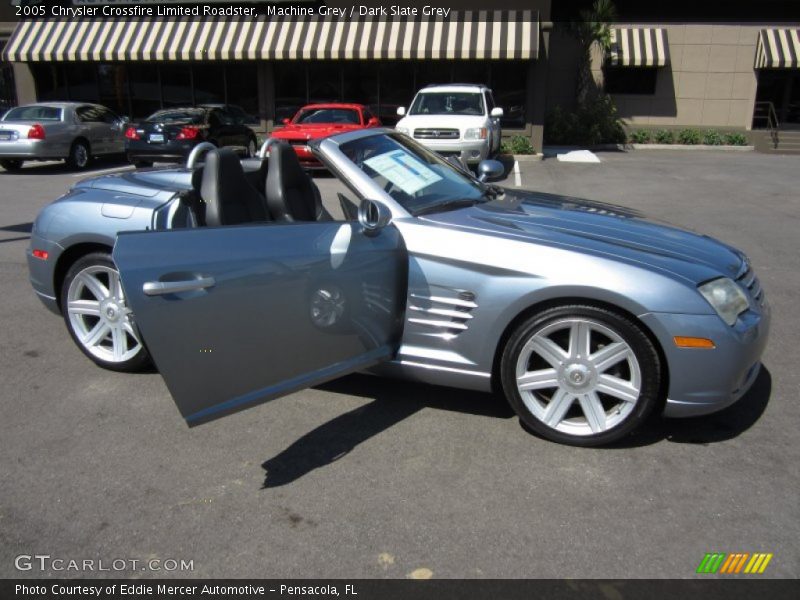 Machine Grey / Dark Slate Grey 2005 Chrysler Crossfire Limited Roadster