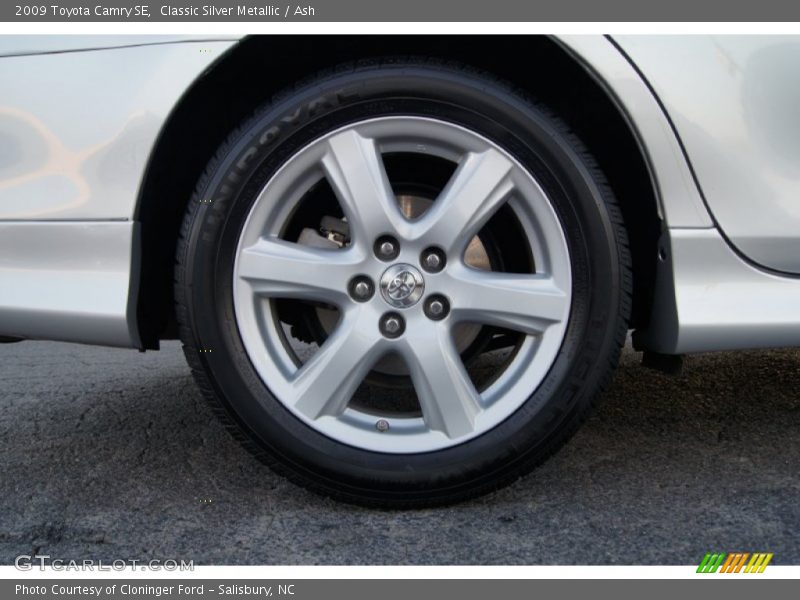 Classic Silver Metallic / Ash 2009 Toyota Camry SE
