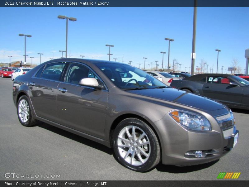 Mocha Steel Metallic / Ebony 2012 Chevrolet Malibu LTZ