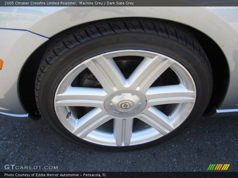 Machine Grey / Dark Slate Grey 2005 Chrysler Crossfire Limited Roadster