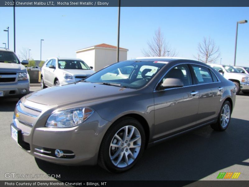 Mocha Steel Metallic / Ebony 2012 Chevrolet Malibu LTZ