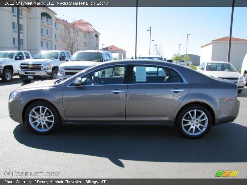 Mocha Steel Metallic / Ebony 2012 Chevrolet Malibu LTZ