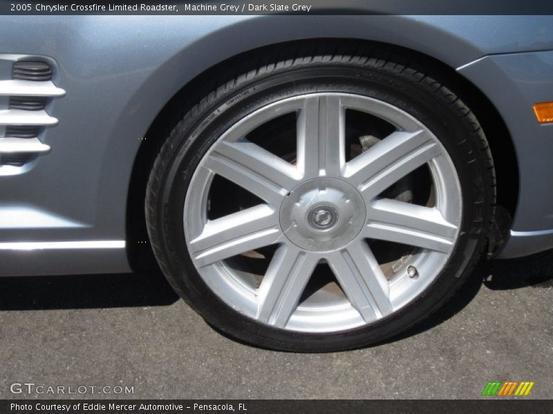 Machine Grey / Dark Slate Grey 2005 Chrysler Crossfire Limited Roadster