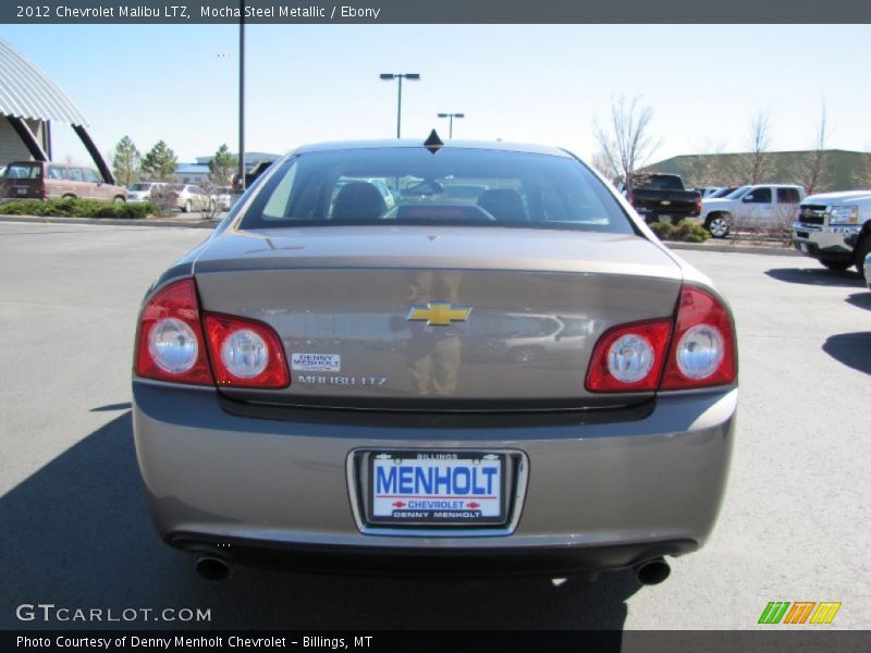 Mocha Steel Metallic / Ebony 2012 Chevrolet Malibu LTZ