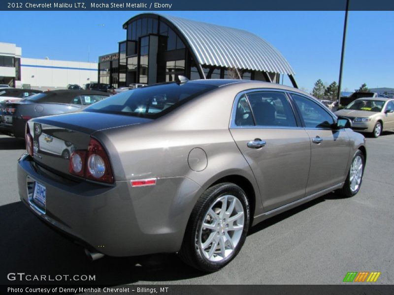Mocha Steel Metallic / Ebony 2012 Chevrolet Malibu LTZ