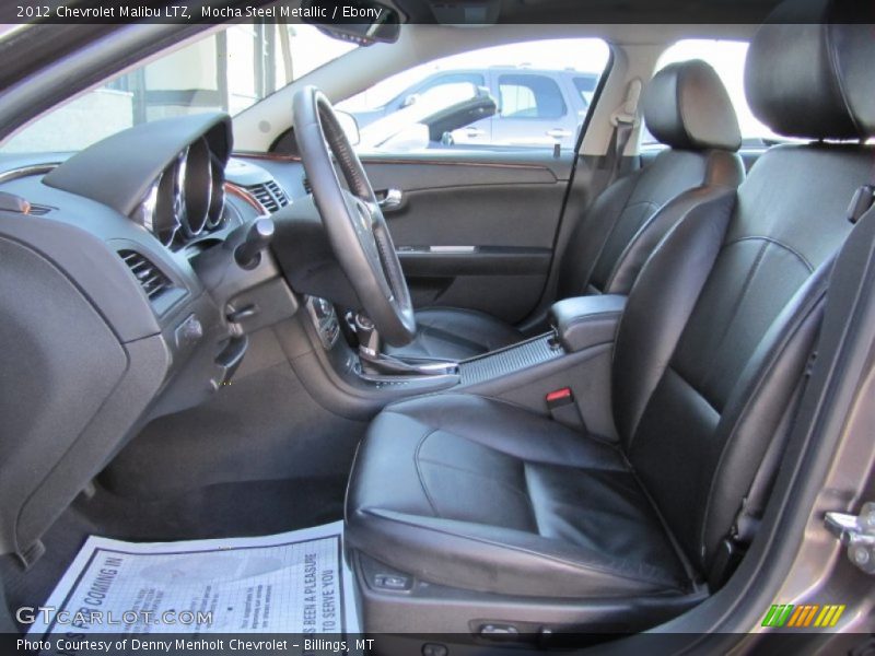 Mocha Steel Metallic / Ebony 2012 Chevrolet Malibu LTZ