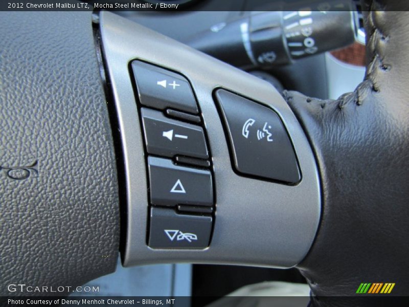 Mocha Steel Metallic / Ebony 2012 Chevrolet Malibu LTZ