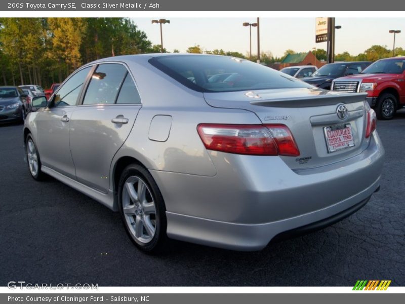 Classic Silver Metallic / Ash 2009 Toyota Camry SE