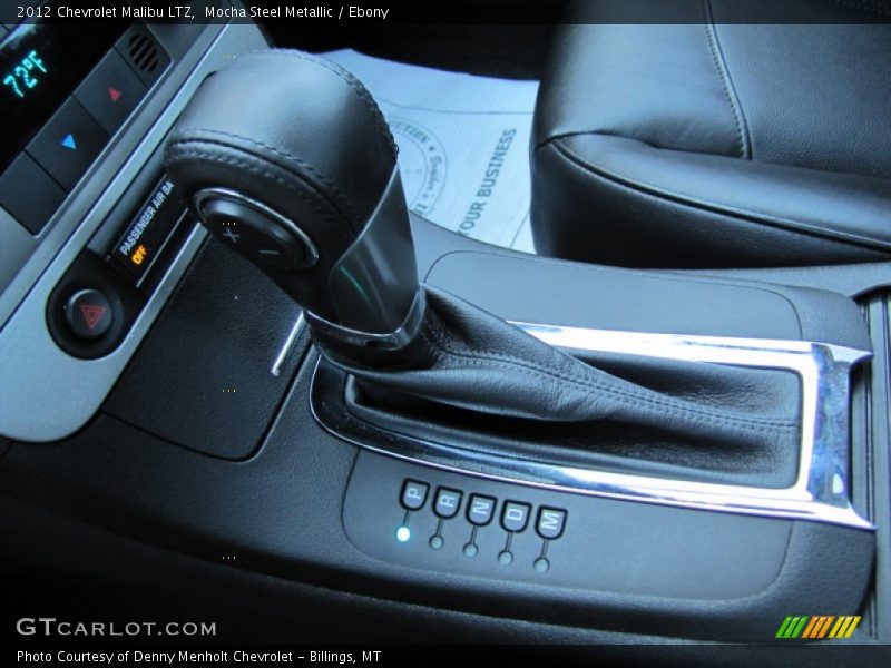 Mocha Steel Metallic / Ebony 2012 Chevrolet Malibu LTZ