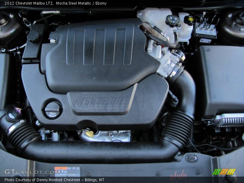 Mocha Steel Metallic / Ebony 2012 Chevrolet Malibu LTZ