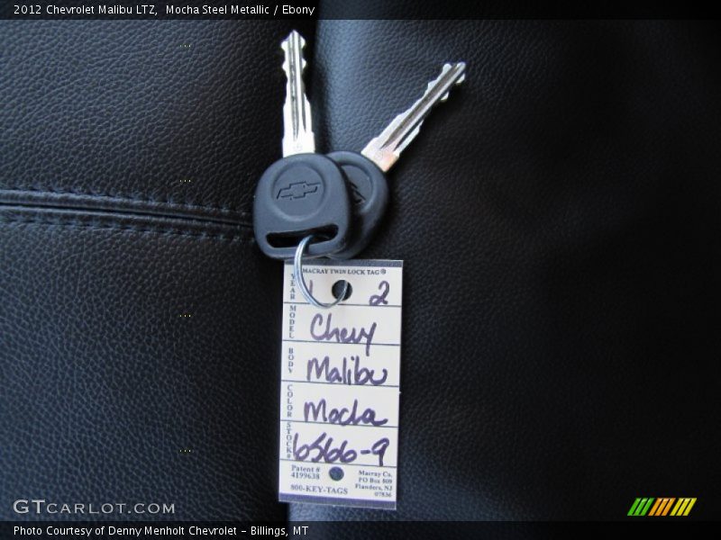 Mocha Steel Metallic / Ebony 2012 Chevrolet Malibu LTZ