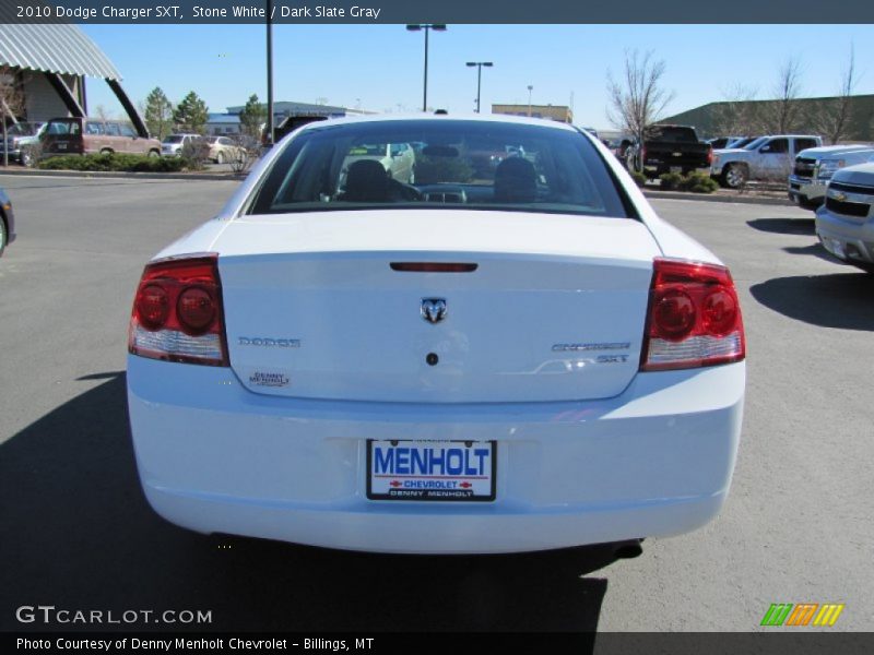 Stone White / Dark Slate Gray 2010 Dodge Charger SXT